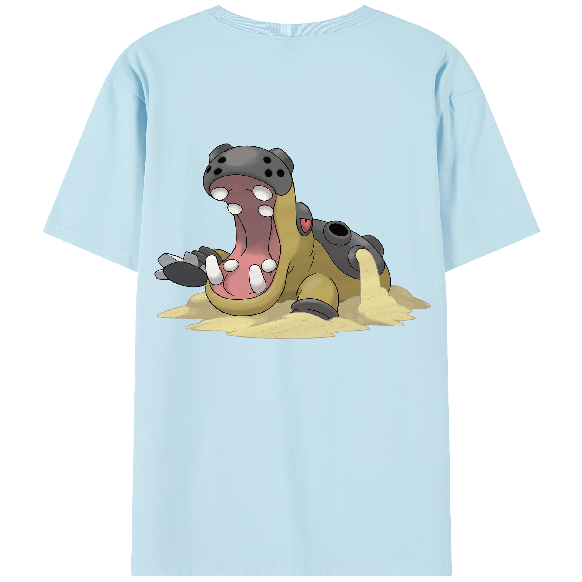 （画像用） ポケットモンスター Pokémon 綿100％半袖Tシャツ（背面プリント）